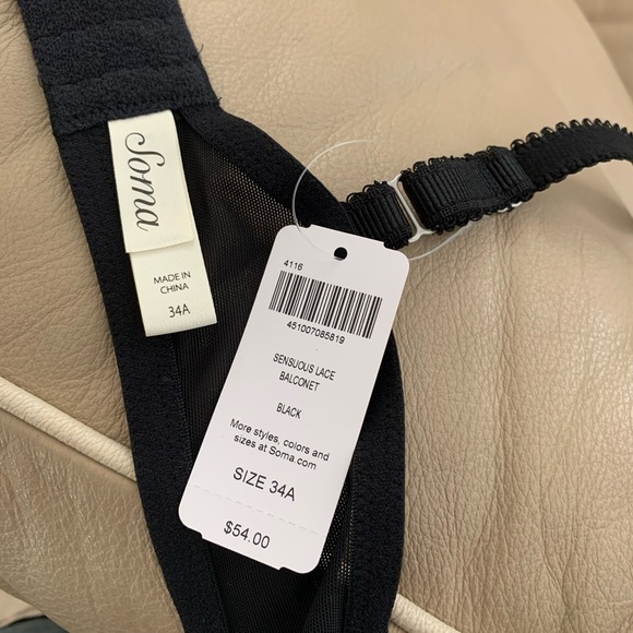 SOMA Sensuous lace balconet bra - Picture 6 of 6